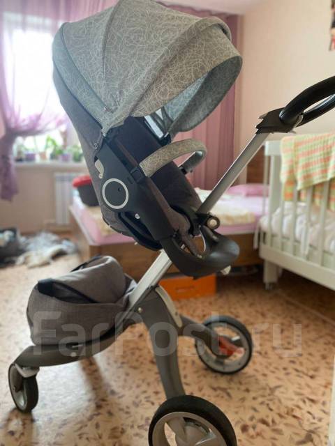 Stokke explorer как снять текстиль