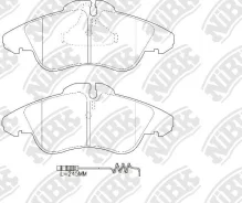 ������� ��������� �������� Mercedes Sprinter/VITO W638, W639; VW LT (2D) PN0301W ����