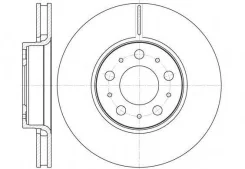 ���� ��������� �������� 15" - Volvo S60 00-10/S80 98-06/V70 99-07/XC70 661910 ����