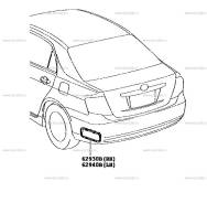    Toyota Corolla Fielder 2009 . 6294030150 NZE144 1NZ-FE 6294030150 