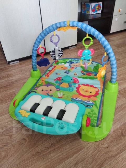 Развивающий коврик Fisher Price пианино, б/у, в наличии. Цена: 800₽ во ...