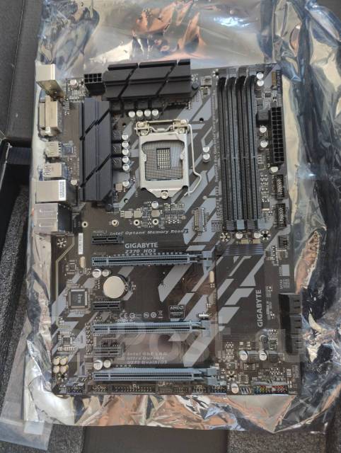 Материнская плата: (1151v2)ATX Gigabyte Z370 HD3 - Материнские платы во ...
