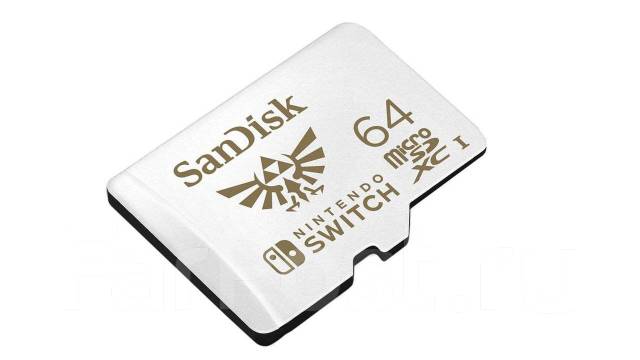 Sandisk карта памяти microsdxc 128gb для nintendo switch