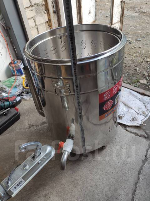 Кастрюля для варки краба, морепродуктов. Газовый котел 40 см, новый ...