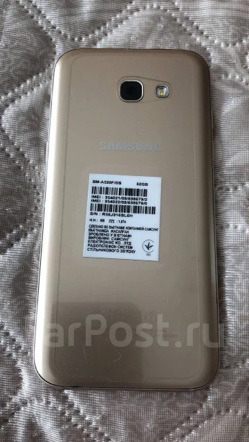 Samsung Galaxy A5. �/�, 32 ��, �������, 4G LTE ����