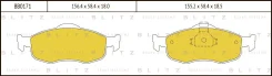 ������� ��������� �������� FORD Mondeo I, II 93-00/Scorpio I, II 86-98 BB0171 ����