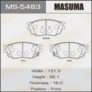 ������� �������� �����.! Mazda 6 GG/GG1 1.8i/2.0Di 02 Masuma MS5483 MS5483 ����