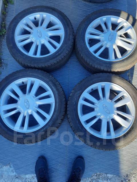 Диски литые 4*100R16, лада, 16", 1 шт, 4x100, 60,1 мм. 4 шт, б/у, в ...