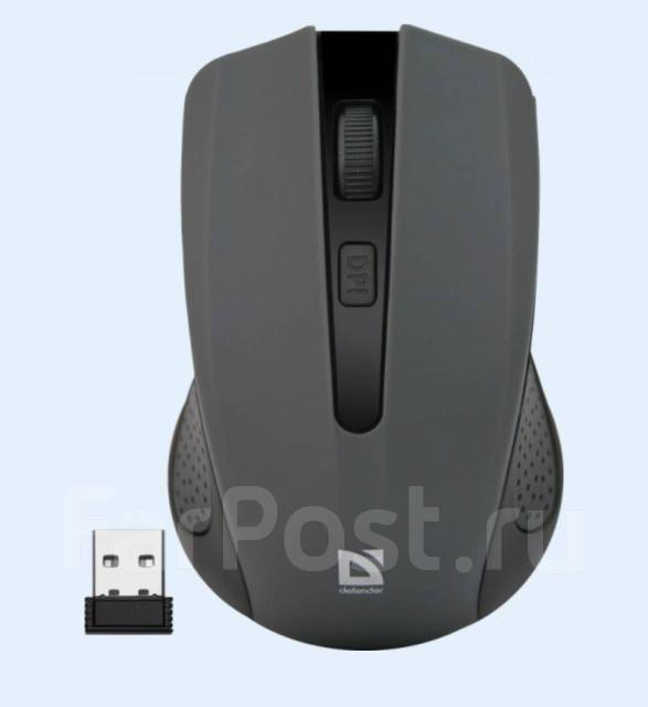 Беспроводная оптическая мышь Defender Accura MM-935 (1600 dpi) Grey ...