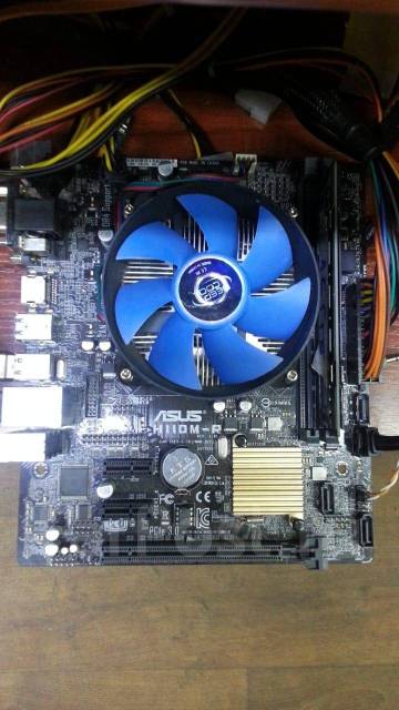 Материнская плата ASUS H110M-R/C/SI, Socket LGA1151 Socket 1151, б/у, в ...