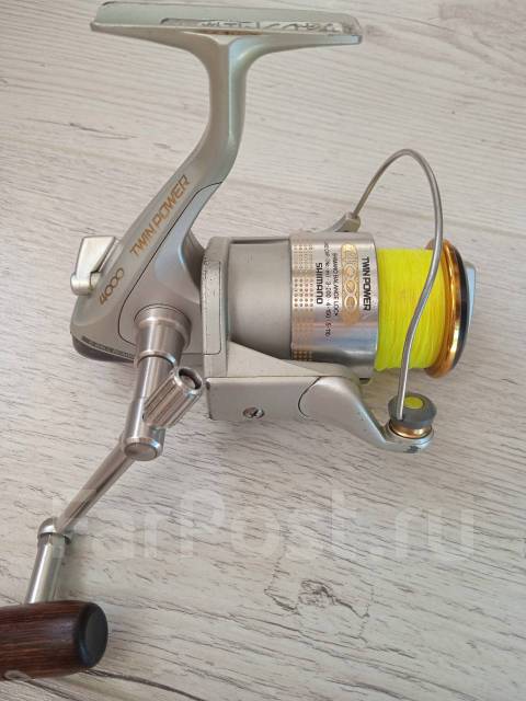 Безынерционная катушка Shimano TWIN Power 4000. Japan, б/у, в наличии ...