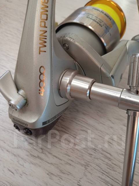 Безынерционная катушка Shimano TWIN Power 4000. Japan, б/у, в наличии ...