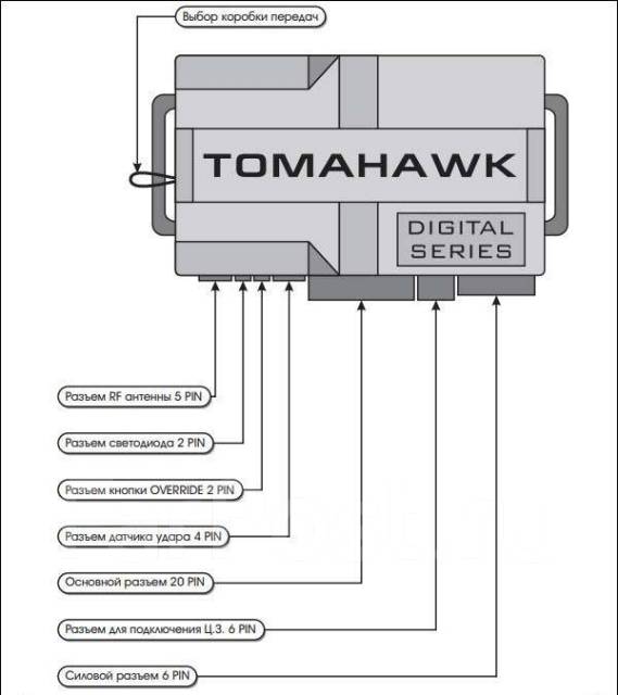 Томагавк д700 схема подключения