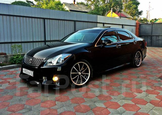 Тойота краун тюнинг фото Японская ковка WEDS на летней резине 225/35/R19, 19", 1 шт, 225 мм, 35 %, радиал
