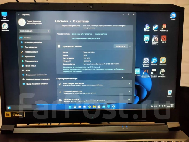 Acer Nitro 5 AN515-55. 15.6", 2,5����, ��� 16 ��, ���� 500���, WiFi: 1, Bluetooth: 1, ����������� �� 2��. ����
