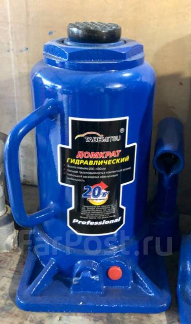 Домкрат 20 тон Tademitsu гидравлический бутылочный. Доставка бесплатно ...