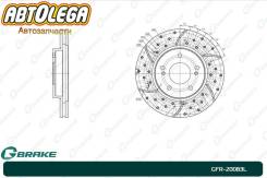 ���� ��������� ������-� G-brake Nissan Cefiro PA33 Maxima A32 Skyline GFR20083L ����