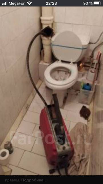 Устранение засоров канализации, разморозка труб в Хабаровске