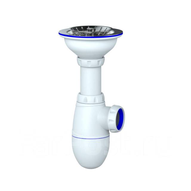 В412 - сифон для мойки без перелива - Сантехника и водоснабжение во ...
