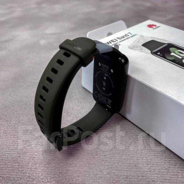 Браслет Huawei Band 7 (LEA-B19) Ростест! Зелёный, фитнес-браслет ...