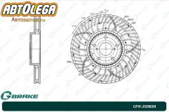 ���� ��������� �����. �����������-� ������ G-brake Lexus GS30/35/43/460 GFR20383R ����