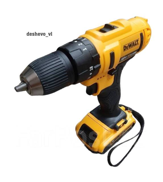 Шуруповерт ударный аккумуляторный Dewalt 18в кейсе, новый, в наличии ...