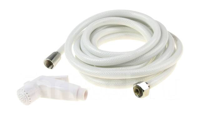 Лейка душа пластиковая белая, шланг 5 м, новый, в наличии. Цена: 2 357 ...