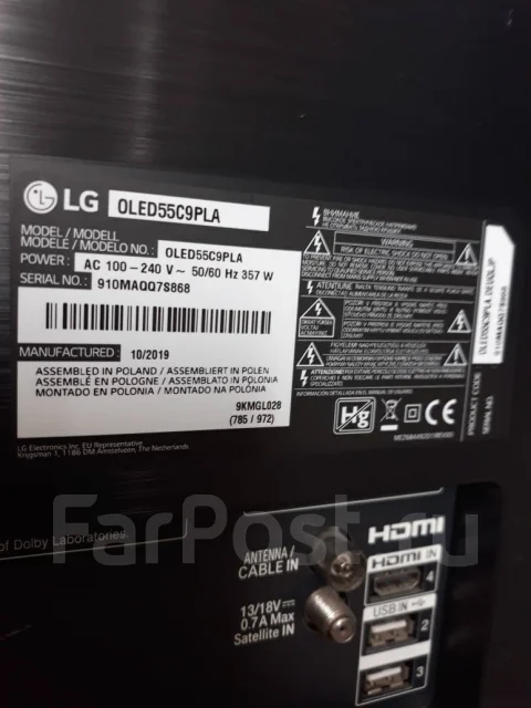LG OLED55C9 ����