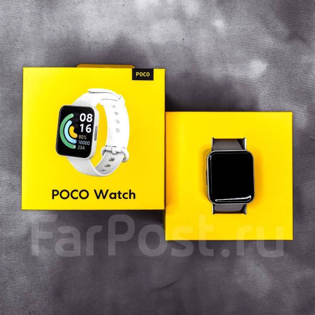 Смарт-часы Xiaomi POCO Watch (M2131W1) Ростест! Бежевые - Умные часы и ...