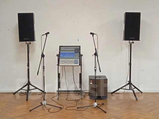 Аренда звука, прокат звукового оборудования - Музыка во Владивостоке