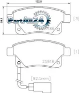 ������� ��������� FORD Transit 06- ������ � �������� Brembo P24066 P24066 ����