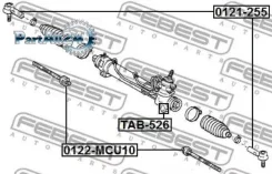 ���� ������� Toyota Camry 92-00 ���/����. (��� �����������) Febest 0122MCU10 0122MCU10 ����