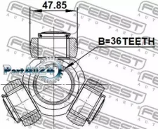 ������� Misubishi/Nissan/KIA/Hyundai Febest 0216Z50 0216Z50 ����