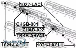 ���� ������� Chevrolet Lacetti 03-08 ���/����. (��� �����������) Febest 1022LAC 1022LAC ����