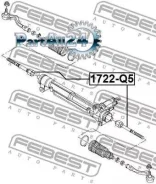 ���� ������� AUDI TT 07-/A4 08-/Q5 09- ���/����. (��� �����������) Febest 1722Q5 1722Q5 ����