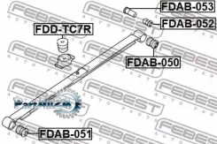 ����������� ������ MB Sprinter/VW Crafter 06- ���. ����. Febest FDAB050 FDAB050 ����