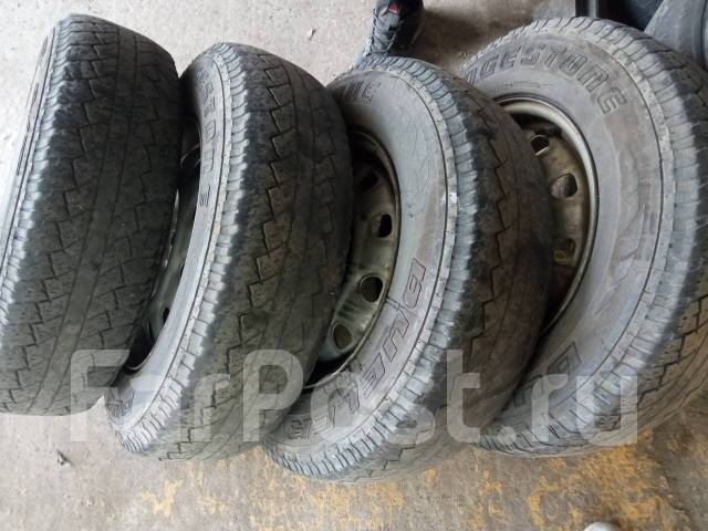 Колеса Nissan R15/6JJ 4*100 4*114,3 Bridgestone Dueler A/T - Колёса во ...