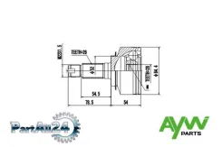 ���� ������� Honda Fit/Jazz 1.5 03 Aywiparts AW1510198 AW1510198 ����