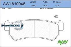 ������� ��������� ������ Chevrolet Lacetti Aywiparts AW1810046 AW1810046 ����