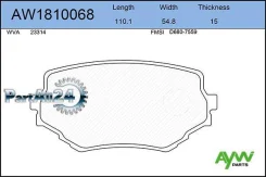 ������� ��������� �������� Suzuki Grand Vitara 98-05/Vitara 99 Aywiparts AW1810068 AW1810068 ����