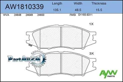 ������� ��������� �������� Nissan Almera Classic 06/Micra(K11) 1.5D 03 Aywiparts AW1810339 AW1810339 ����