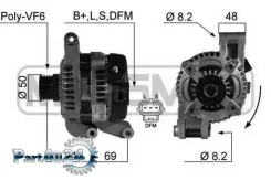 ��������� FORD Focus 04- 120A ERA 210328 210328 ����