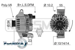 ��������� FORD Fiesta 02- 104A ERA 210359 210359 ����