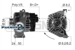 ��������� FIAT 500 07-/Bravo 1.2/1.4 105A ERA 210660 210660 ����