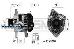 ��������� Hyundai Solaris/KIA RIO 1.4/1.6 11- 90A ERA 210649 210649 ����