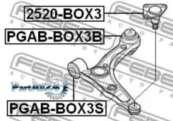 ����������� ������ Citroen Jumper/FIAT Ducato/Peugeot Boxer 06- ���. ���. Febest Pgabbox3S PGABBOX3S ����
