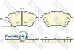 ������� ��������� FORD B-MAX/Fiesta 12-/Transit Courier 14- �������� Girling 6119593 6119593 ����