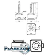����� D3S 42V 35W Vision Philips 42403VIS1 42403VIS1 ����