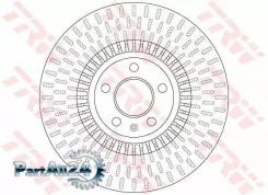 ���� ��������� AUDI A6/A7 quattro 11- �������� ����. D 356��. TRW DF6216 DF6216 ����