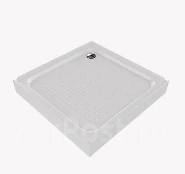 Душевой поддон акриловый 90х90 квадрат в комплекте - Сантехника и ...